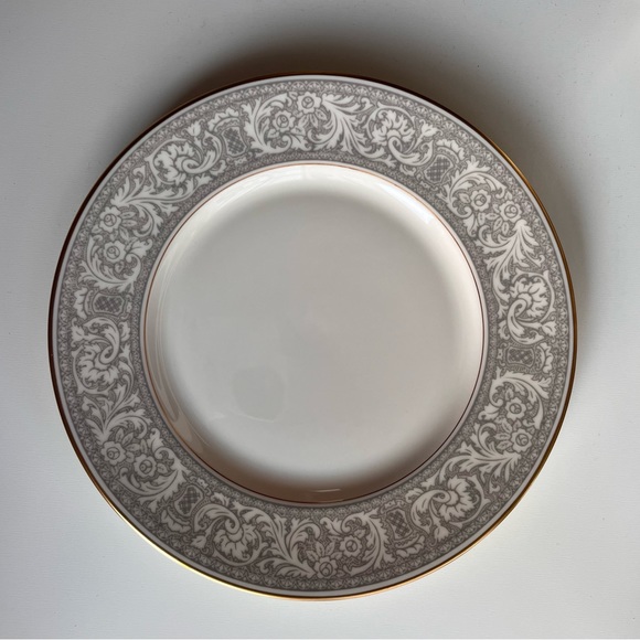 Salad Plate - Grey Renaissance - Franciscan Masterpiece China - Picture 1 of 5